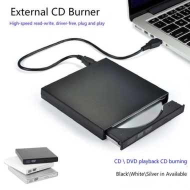Đọc Đĩa DVD-RW USB 2.0 Đầu Đọc DVD Quang Học Ổ Cứng Ngoài & Laptop, Giá 484.704 VND 2