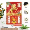 Đốc Lịch Mã Đáo Thành Công 2.026 Bính Ngọ - Tranh Thần Tài Treo Tết Trang Trí, Tráng Gương, Giá chỉ 225.000đ 10