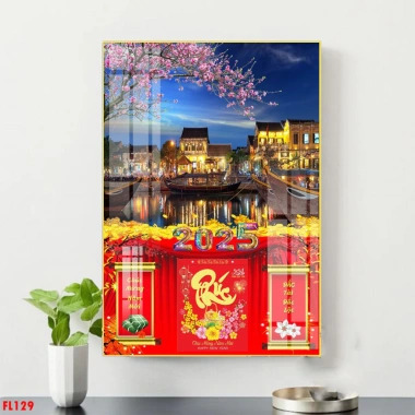Đốc Lịch Treo Tường Năm Mới 2.026 - Tranh Tráng Gương Decor Tết D01 Giá 256,080 VND