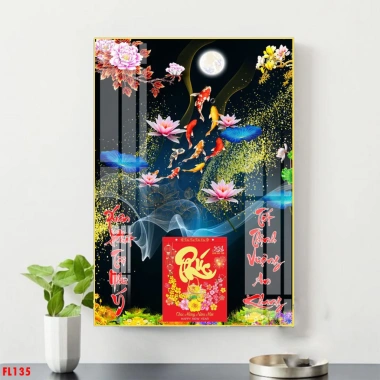 Đốc Lịch Treo Tường Năm Mới 2.026 - Tranh Tráng Gương Phủ Bóng Laminute Trang Trí Tết 7