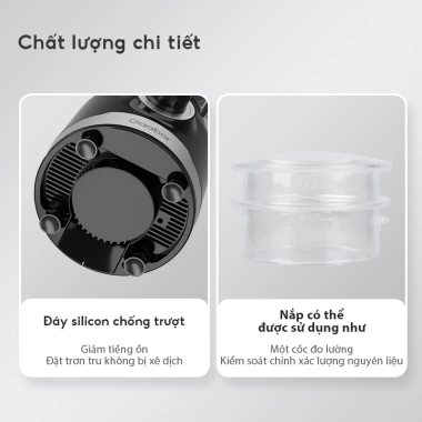 Độc quyền Shopee Máy xay sinh tố Gaabor JM-16M02A 500W Đen 3 cối 1.6L Giá chỉ 999.500₫ 7