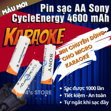 Dock sạc Sony đa năng 8 pin AAA 3A/AA 2A - Sạc nhanh, tự ngắt, LED báo, chỉ 95.000₫