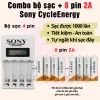 Dock sạc Sony đa năng 8 pin AAA 3A/AA 2A - Sạc nhanh, tự ngắt, LED báo, chỉ 95.000₫ 10