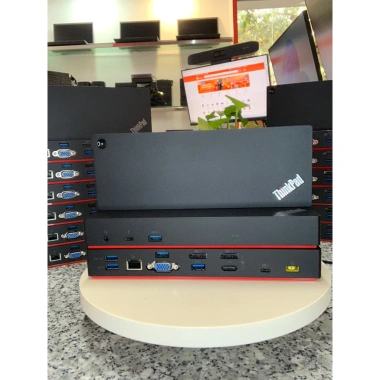 Dock Thinkpad 40AC USB‑C Thunderbolt 3 – Bộ chuyển đổi 4K đa cổng, giá 273k 2 Dock Thinkpad 40AC USB‑C Thunderbolt 3 – Bộ chuyển đổi 4K đa cổng, giá 273k 2