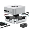 Docking Station MINI 10Gbps ACASIS - Thunderbolt 4/USB-C, HDMI, SD/TF, 4xUSB-A 3.1, 2xM.2, 30W PD cho Mac mini & Laptop