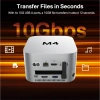 Docking Station MINI 10Gbps ACASIS - Thunderbolt 4/USB-C, HDMI, SD/TF, 4xUSB-A 3.1, 2xM.2, 30W PD cho Mac mini & Laptop 5
