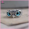 Đôi Mắt Cá Tính Hình Cú Nhẫn Thời Trang Vintage Trang Sức Dự Tiệc Quà Tặng Mới