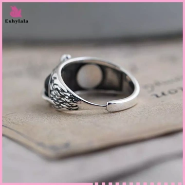 Đôi Mắt Cá Tính Hình Cú Nhẫn Thời Trang Vintage Trang Sức Dự Tiệc Quà Tặng Mới