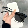 Đổi Màu Kính Cận Thị Nửa Mặt Trơn Nam Nữ Hàn Quốc - Khung Đen Thời Trang 88.560₫ 2