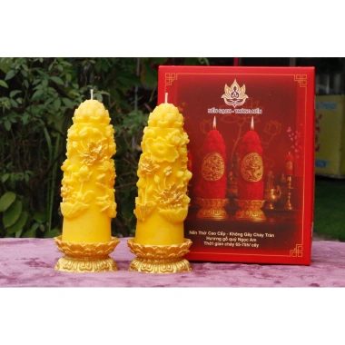 Đôi Nến Thơm Long Phượng – Không chảy tràn, 1 cây cháy 65‑70h, giảm giá 176k 2 Đôi Nến Thơm Long Phượng – Không chảy tràn, 1 cây cháy 65‑70h, giảm giá 176k 2