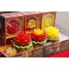 Đôi Nến Thơm Tết Ngọc Sen - Cháy 60-65h, Hương Dịu Dàng, Giá 205.000đ 5