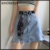 Đôi Nhẫn Khóa Cá Tính Cao Bồi Thắt Lưng Vải Y2K Phù Hợp Quần Jean, Phụ Kiện Hot 10