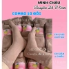 Đôi tắt cotton lót lông ủ kem, chống nắng, co giãn 4 chiều - Giá chỉ 54.000đ
