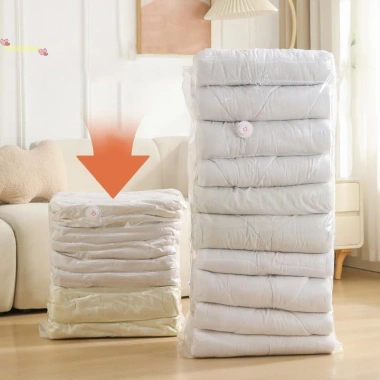 Dokidoki Túi nén chân không ba chiều dày – Lưu trữ, bảo quản quần áo tại nhà, mới