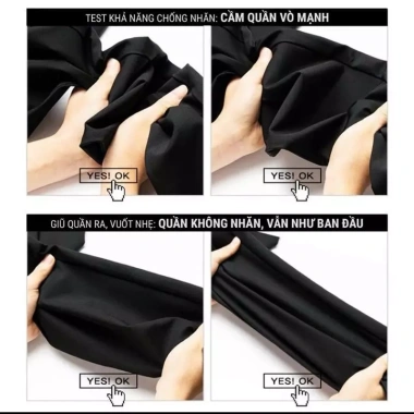 DOLIO Quần Tây Nam Âu Phom Thiết Kế Ống Ôm Dáng, Co Giãn 4 Chiều, Mặc Thoải Mái - Giá 175k (Giảm từ 222k)