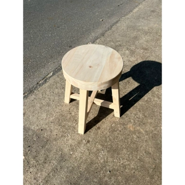 Đôn Chill gỗ tự nhiên cao 40cm, đường kính 30cm – Quầy bar, bàn trà, cafe – 250.000₫
