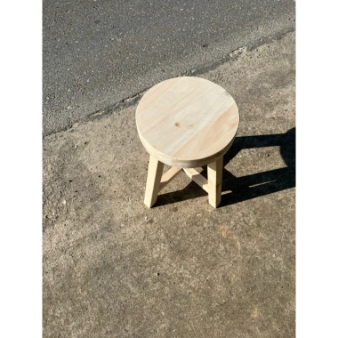 Đôn Chill gỗ tự nhiên cao 40cm, đường kính 30cm – Quầy bar, bàn trà, cafe – 250.000₫
