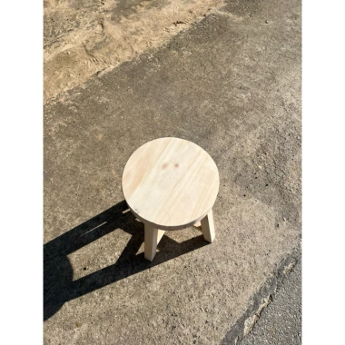 Đôn Chill gỗ tự nhiên cao 40cm, đường kính 30cm – Quầy bar, bàn trà, cafe – 250.000₫