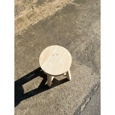 Đôn Chill gỗ tự nhiên cao 40cm, đường kính 30cm – Quầy bar, bàn trà, cafe – 250.000₫