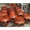 Đôn đế trống ngồi đa năng gỗ hương Ta – Hàng dày, chịu tải tốt, kê vật trang trí phong thủy, giảm giá 679.000₫ 10