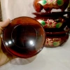 Đôn gỗ tròn khắc nổi hoa sen - Đặt bàn thờ, kê tượng, bình hoa, Giá chỉ 99.000đ 3