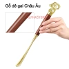 Đón Gót Giày Sư Tử Vàng - Cây Xỏ Giày Inox Mạ Vàng Cao Cấp, Hổ, Dê, Ngựa, Rắn - 299.000₫ 6