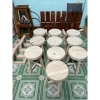 Đôn tròn gỗ thông nhập vân đẹp, đường kính 30cm, cao 40cm, giá ưu đãi 298.000 VND 4