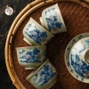 Dòng Chén Men Cổ Nhà Tống Vẽ Tay Hoàng Đan - Gốm Trà Đạo Cao Cấp, Quà Tặng 38k 5