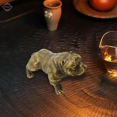 Đồng Chó Mini Thủ Công - Trang Trí Bàn Văn Phòng, Nhà, Ô Tô - Thiết Thực, Độc Đáo