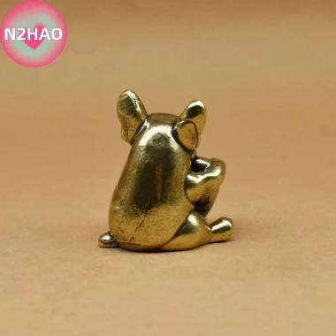 Đồng Chó Pug Phong Thủy - Tượng Trang Trí Bàn Trà, Bộ Sưu Tập Giá 90.420 VND 4
