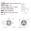 Động cơ máy bay RC 4S không chổi than 7.4V – Hiệu suất cao, kim loại thực tế, phụ kiện thay thế cao cấp, giá 81.400₫ 3