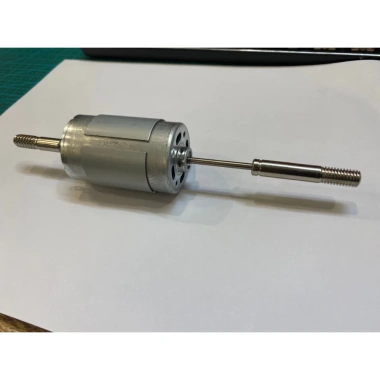 Động cơ quạt 555 12V DC lắp sẵn chục quạt - Moto 555 New, giá chỉ 52.000₫