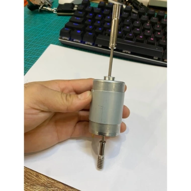 Động cơ quạt 555 12V DC lắp sẵn chục quạt - Moto 555 New, giá chỉ 52.000₫