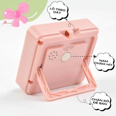 Đồng hồ báo thức nấu ăn kỹ thuật số, hẹn giờ học ngủ, di động, có nam châm và chân đế - Giá chỉ 24.000 VND 7 Đồng hồ báo thức nấu ăn kỹ thuật số, hẹn giờ học ngủ, di động, có nam châm và chân đế - Giá chỉ 24.000 VND 7