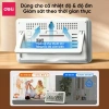 Đồng Hồ Báo Thức Tích Hợp Nhiệt Kế Deli - Đo Nhiệt Độ & Độ Ẩm Phòng Ngủ Bé Chính Xác 2