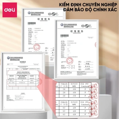 Đồng Hồ Báo Thức Tích Hợp Nhiệt Kế Deli - Đo Nhiệt Độ & Độ Ẩm Phòng Ngủ Bé Chính Xác 7