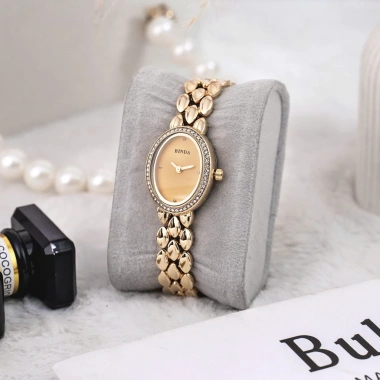 Đồng hồ Binda 3.042 mặt ovan dây inox thời trang nữ giá 380.000 VND