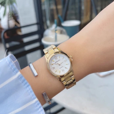 Đồng hồ cặp đôi Hale Ah489 dây thép cao cấp máy nhật chống nước - Giá 1,360,000₫