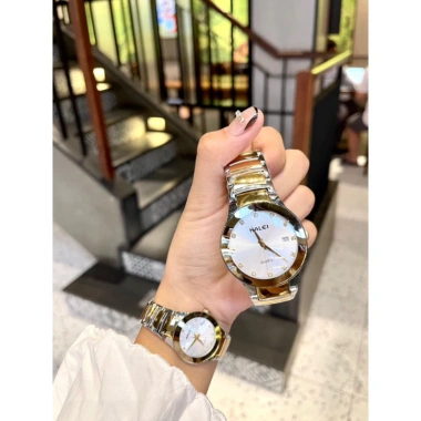 Đồng hồ cặp đôi Hale Ah588 mặt gương cao cấp, máy nhật, chống nước, giá ưu đãi 1.540.000 VND