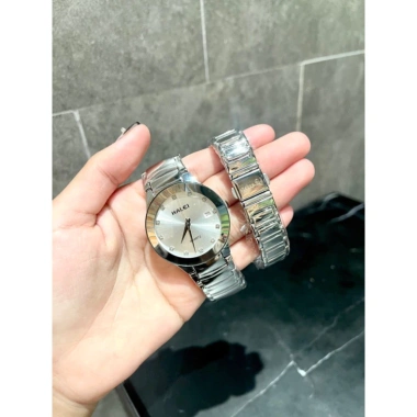 Đồng hồ cặp đôi Hale Ah588 mặt gương cao cấp, máy nhật, chống nước, giá ưu đãi 1.540.000 VND