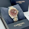 Đồng hồ Carnival 8.131G-CH-N - Dây da, khóa bướm, bảo hành kim cương, 4.2 triệu 4