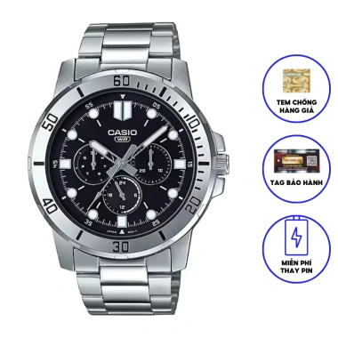 Đồng Hồ Casio Nam Dây Kim Loại MTP-VD300D-1EUDF Giá 1.773.200 Siêu Nhẹ và Bền Bỉ