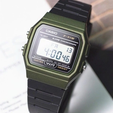 Đồng hồ Casio unisex dây nhựa F-91WM-3ADF - Giá 689.690, giảm còn 565.320 VNĐ