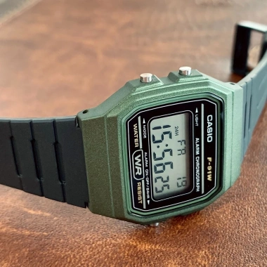 Đồng hồ Casio unisex dây nhựa F-91WM-3ADF - Giá 689.690, giảm còn 565.320 VNĐ