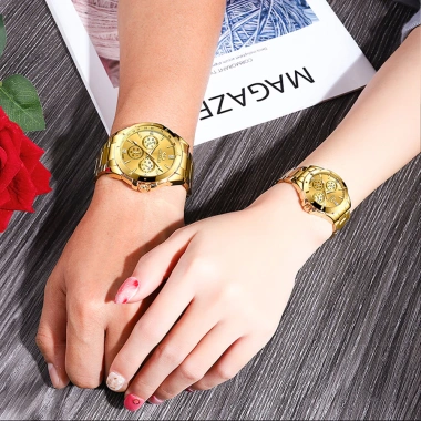 Đồng hồ Chenxi thạch anh đính đá cao cấp, chống nước, đôi bảo hành 1 năm - 266.750đ 2