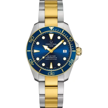 Đồng hồ cơ nam Certina C032.807.22 kính Sapphire 30ATM, dây thép không gỉ - Giảm 20%