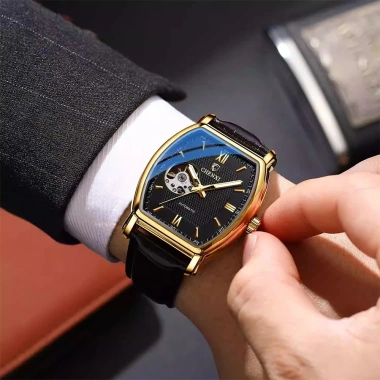 Đồng hồ cơ nam Chenxi CX8.815A Automatic dây da cao cấp, chống nước, bảo hành 1 năm 3