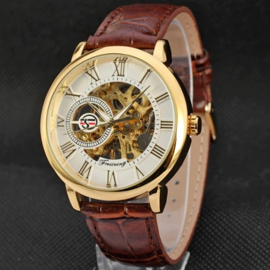 Đồng hồ cơ nam Forsining H099M handwinding dây da/lưới lộ máy – Giá ưu đãi 1.9 triệu 9