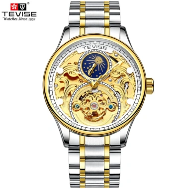 Đồng hồ Cơ Nam Tevise Hayden Dây Thép Đúc - Quý Ông Thời Thượng Giá Ưu Đãi 2.08 Triệu 2