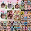 Đồng hồ để bàn in theo yêu cầu, hình dễ thương, chuông báo thức, quà tặng 135k 6